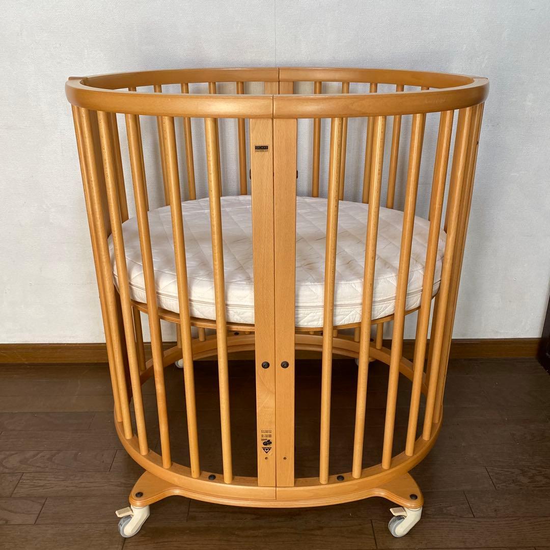 STOKKE スリーピーベッド ミニ 付属品付き 【山】