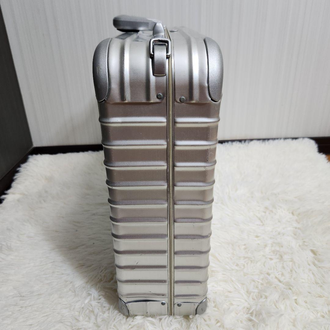 美品 RIMOWA アタッシュケース 17L アルミ シルバー 9001200