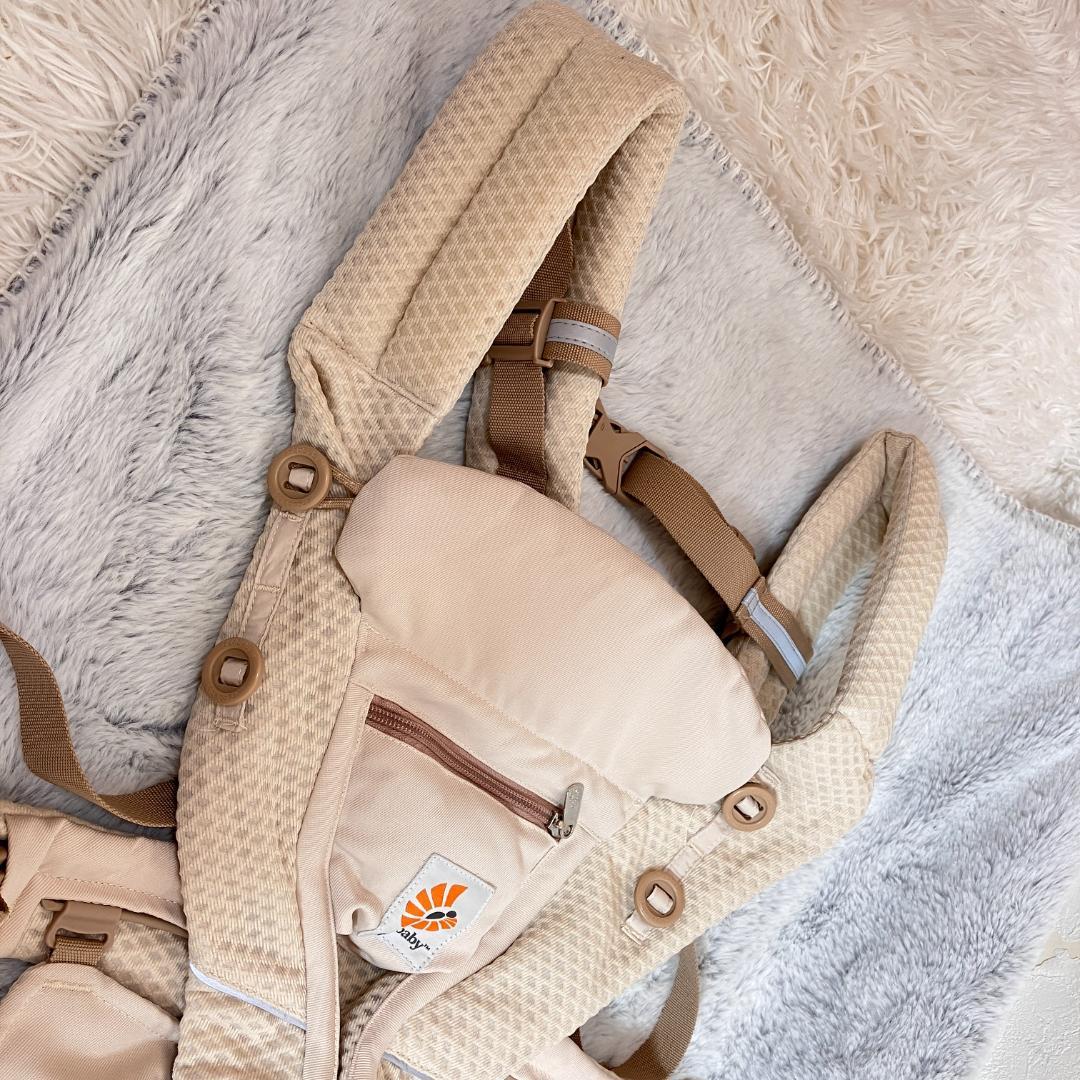 【美品】エルゴベビー オムニブリーズ ベージュ