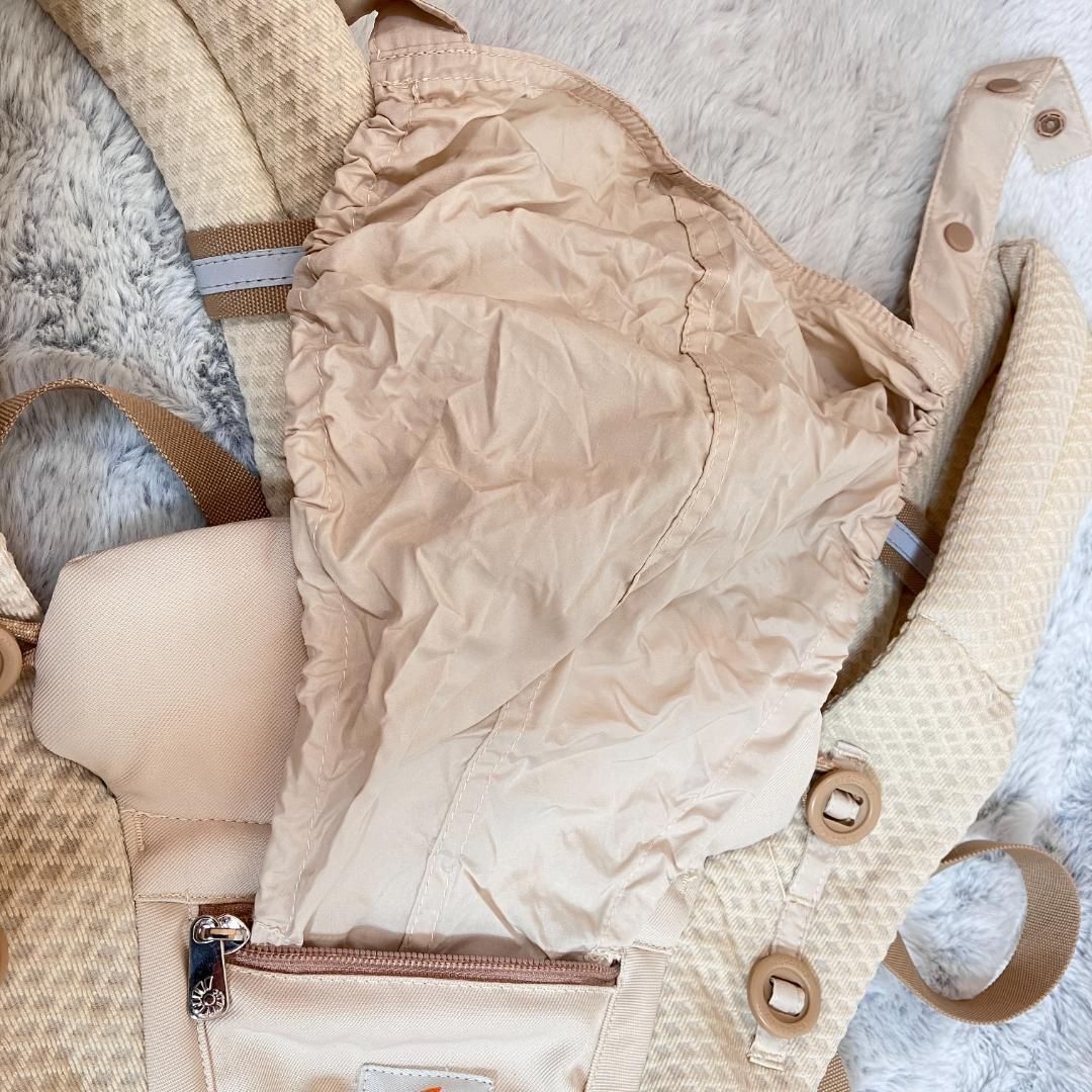 【美品】エルゴベビー オムニブリーズ ベージュ