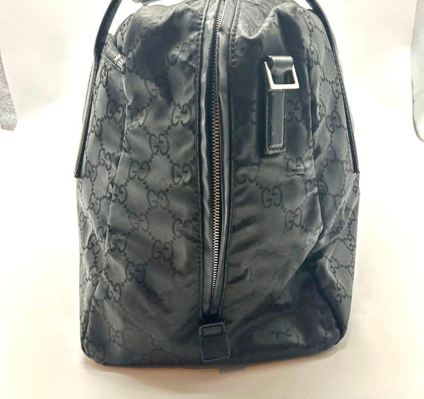 良品✨グッチ　gg ボストンバッグ　ショルダー付　2way 旅行　斜め掛け