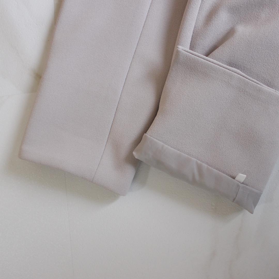 SHIPS colors ノーカラー セットアップスーツ Mサイズ ベージュ