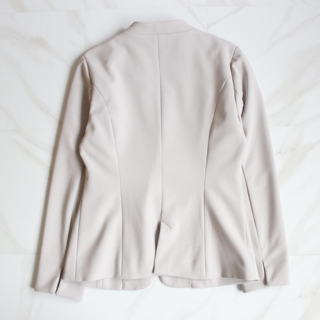 SHIPS colors ノーカラー セットアップスーツ Mサイズ ベージュ