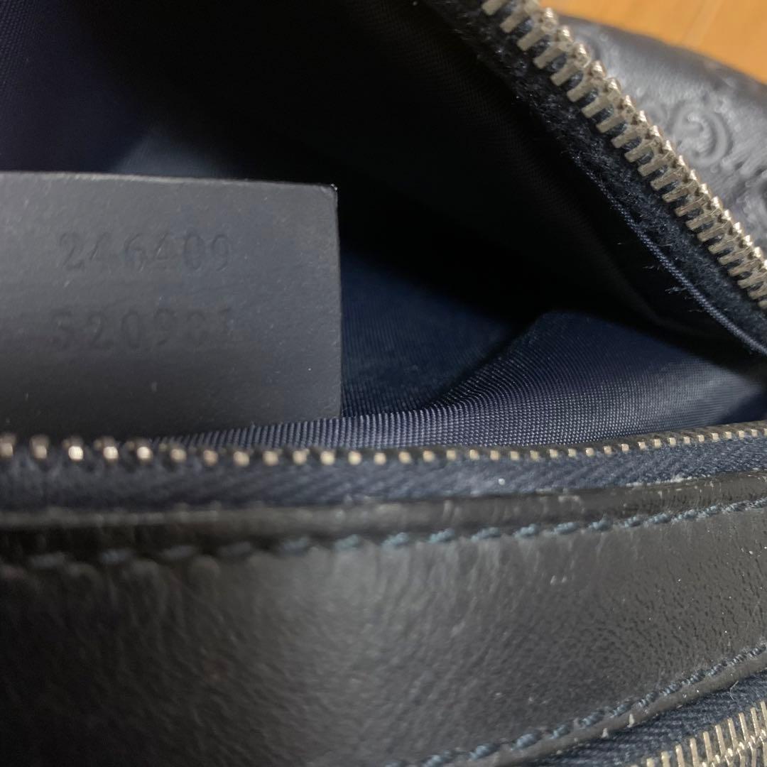 正規美品 GUCCI グッチ ボディバッグ ウエストポーチ 246409