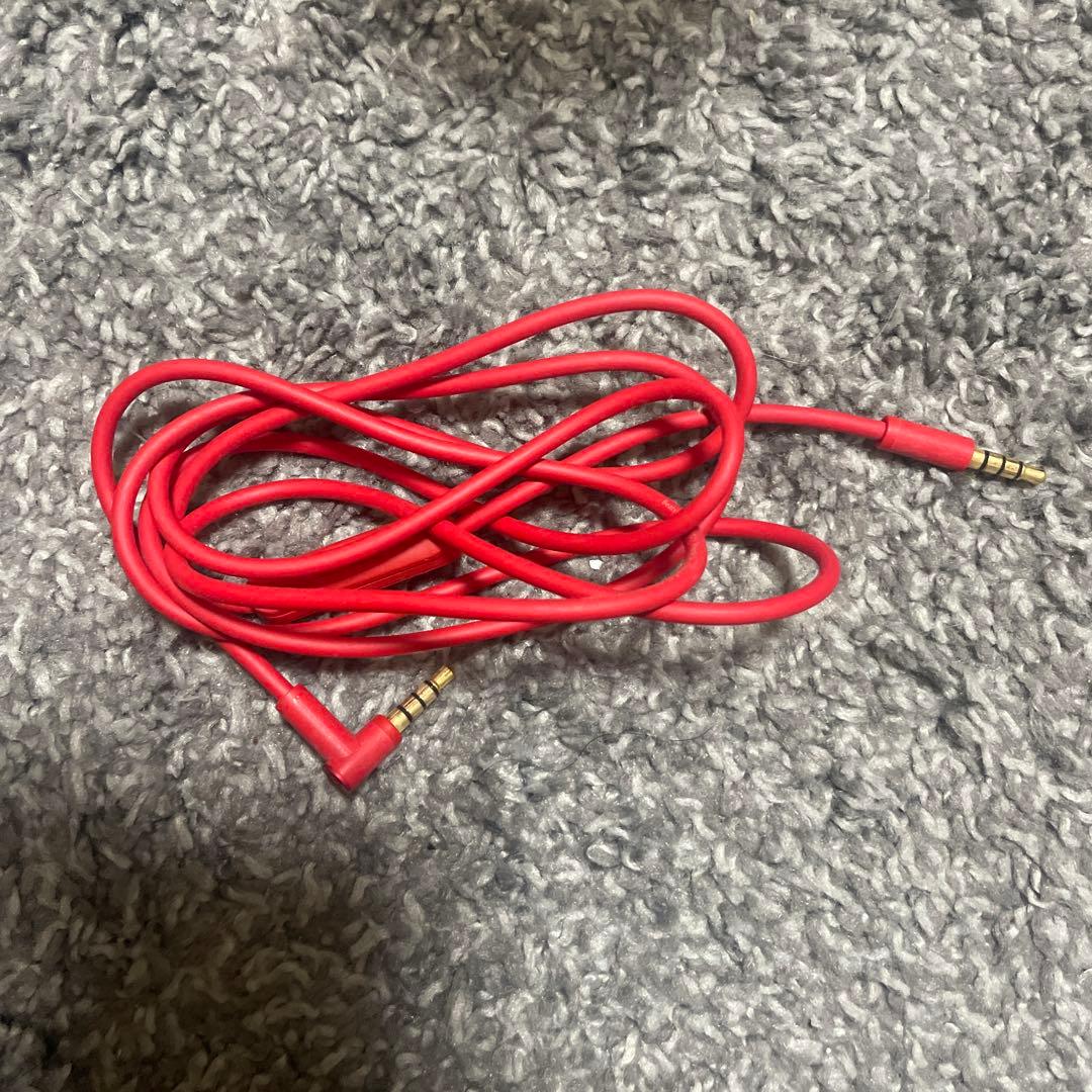 Beats ワイヤレスヘッドホン ブラック/レッド