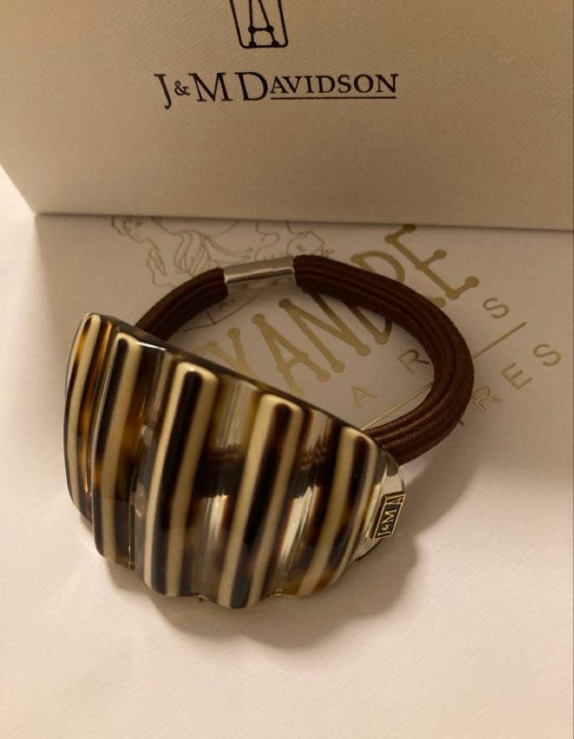 【新品未使用】ALEXANDRE DE PARIS × J&M ヘアゴム