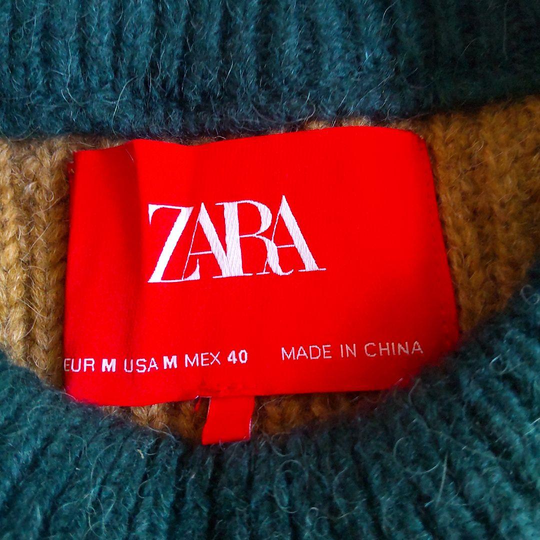 ZARA×Harry Lambertカラーブロックセーター　Мサイズ