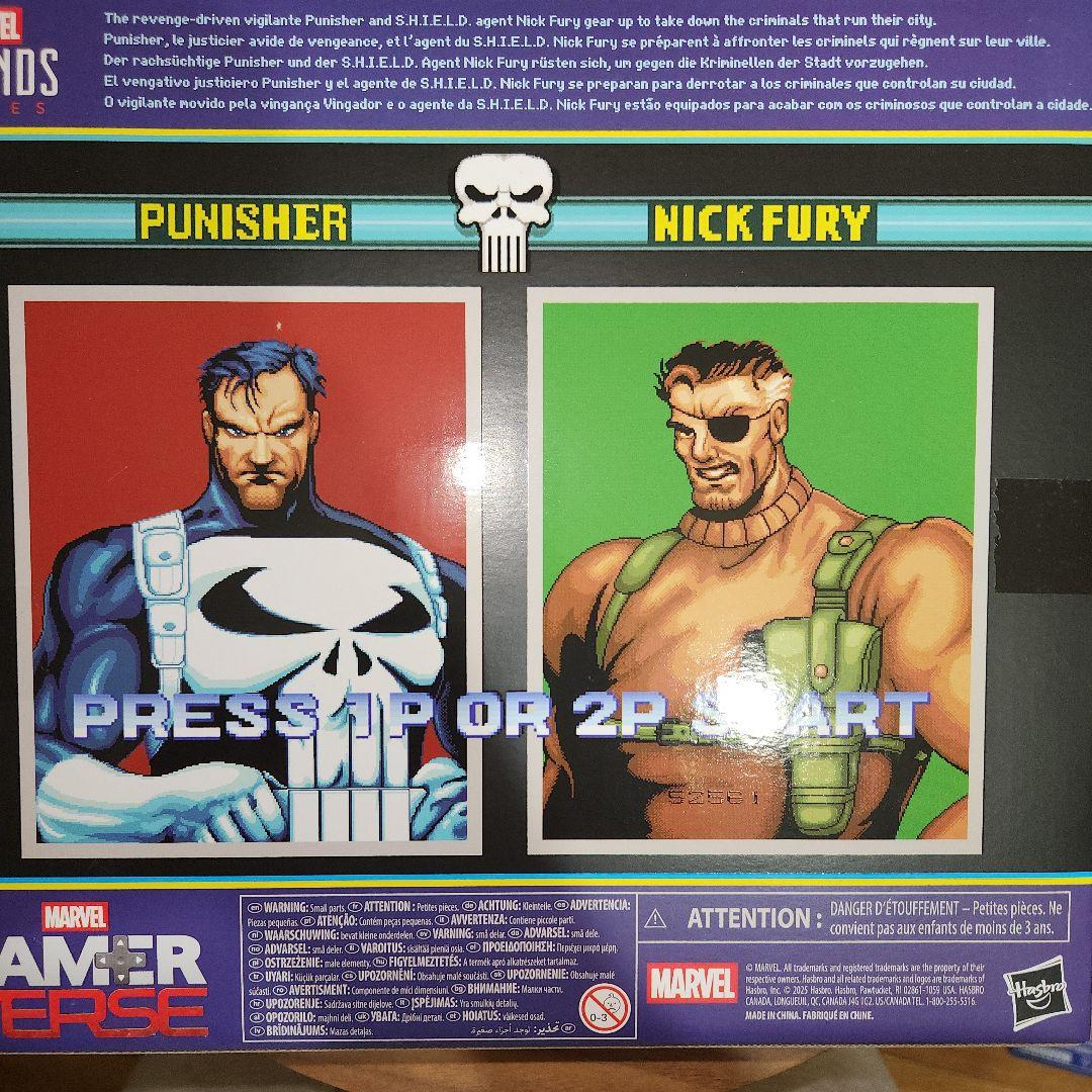マーベルレジェンド　パニッシャー＆ニックフューリー 2体セット　ゲーマーバース