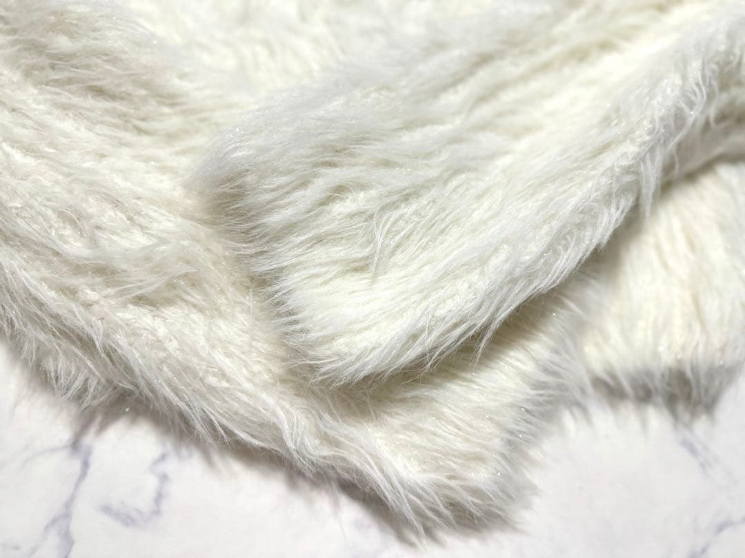 【新品未使用】FRAY I.Dフレイアイディーフィルムシャギーニットカーディガン