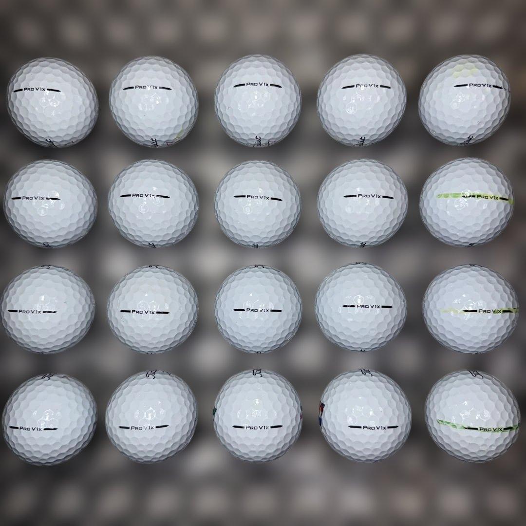 【2025年】PRO V1X Sランク 20球 854おまけtee付ロストボール