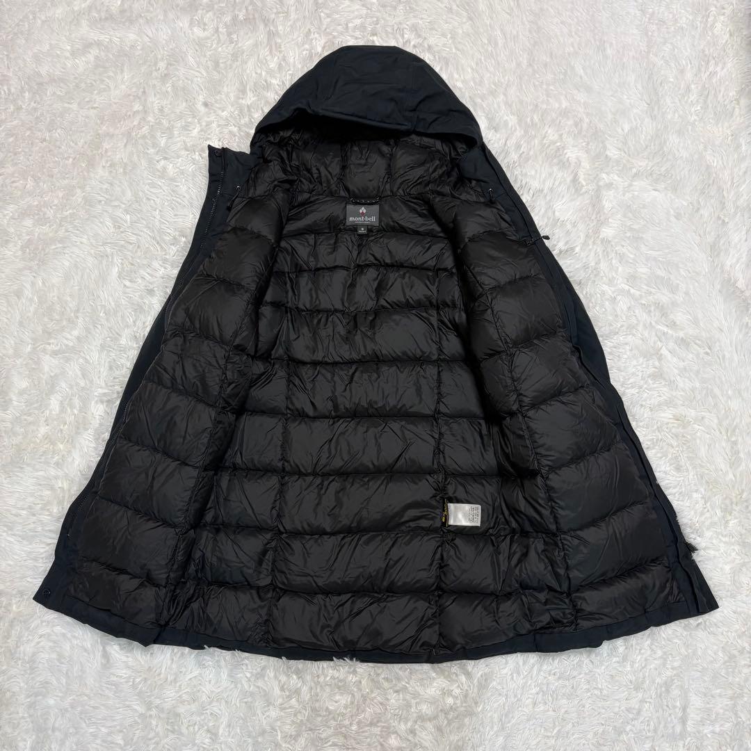 mont-bell レディース　ベルニナダウンコート ブラック S 800EX