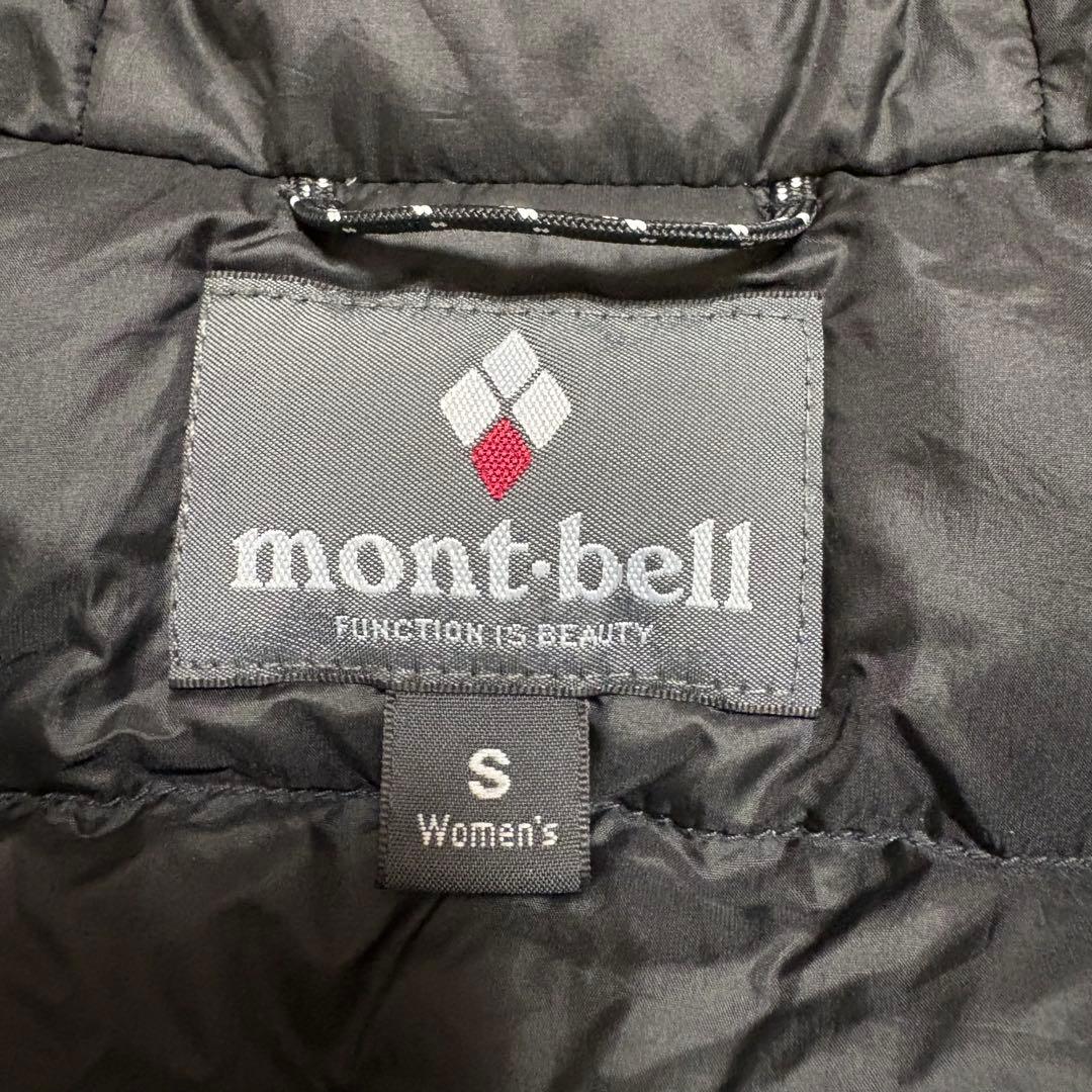 mont-bell レディース　ベルニナダウンコート ブラック S 800EX