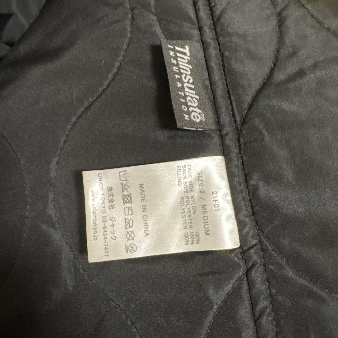 Union LA Tokyo モッズコート 中綿 ミリタリー ジャケット