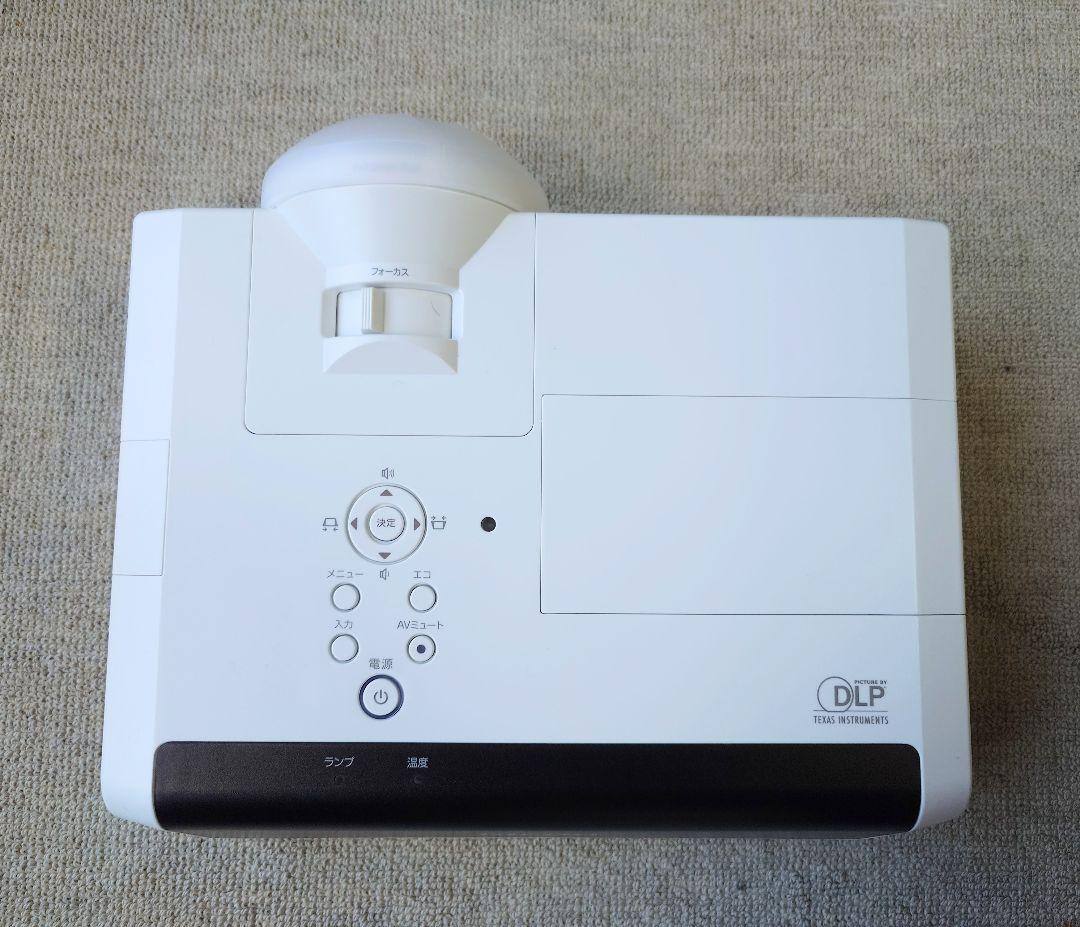 RICOHプロジェクター PJ WX4240N 本体 付属品あり【ランプ3時間】