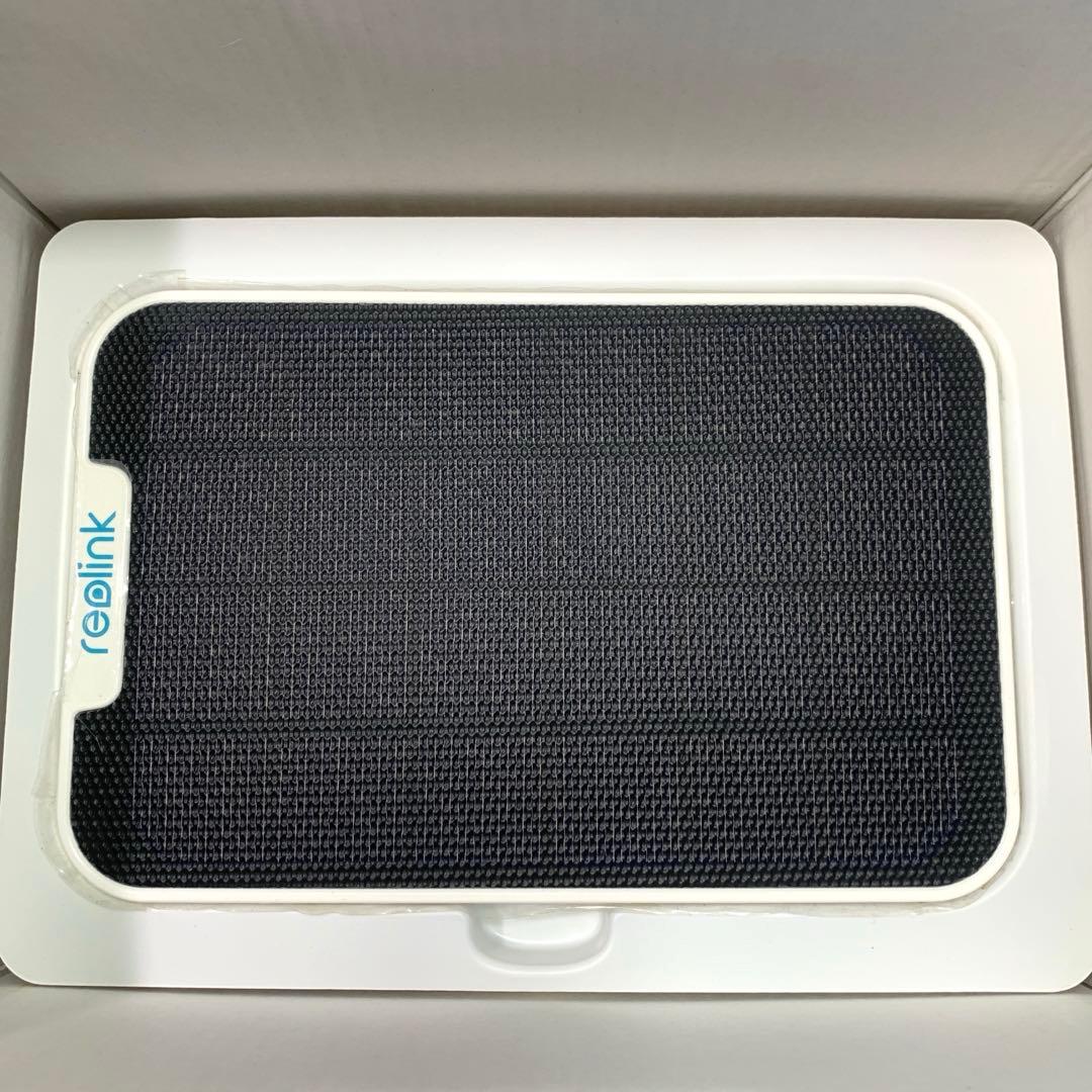 美品 REOLINK WiFi 防犯カメラ ワイヤレスソーラーパネル付