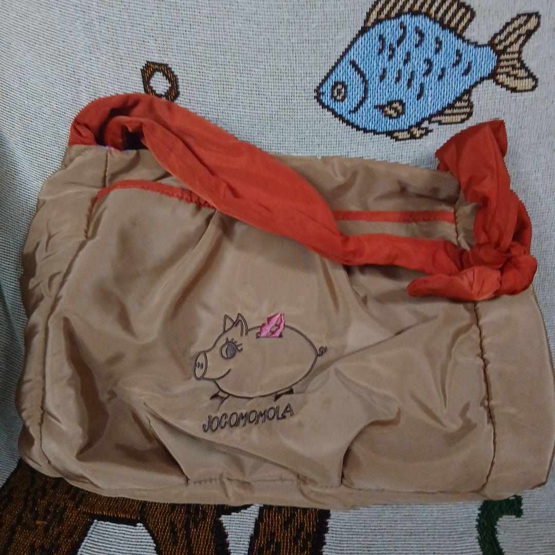 JOCOMOMOLA マザーズバッグ 豚の刺繍