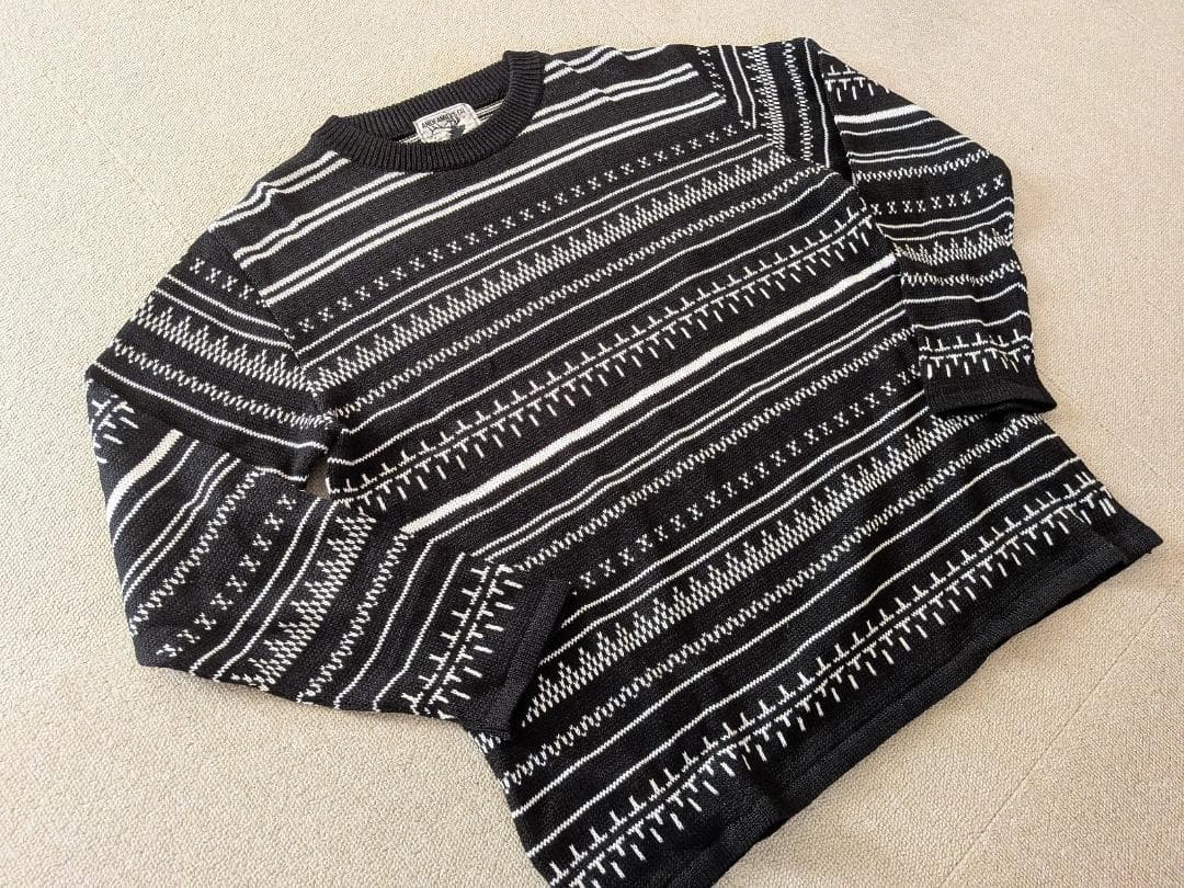 アンドファミリーズ スプリング フィールド セーター ジャガード ニット L