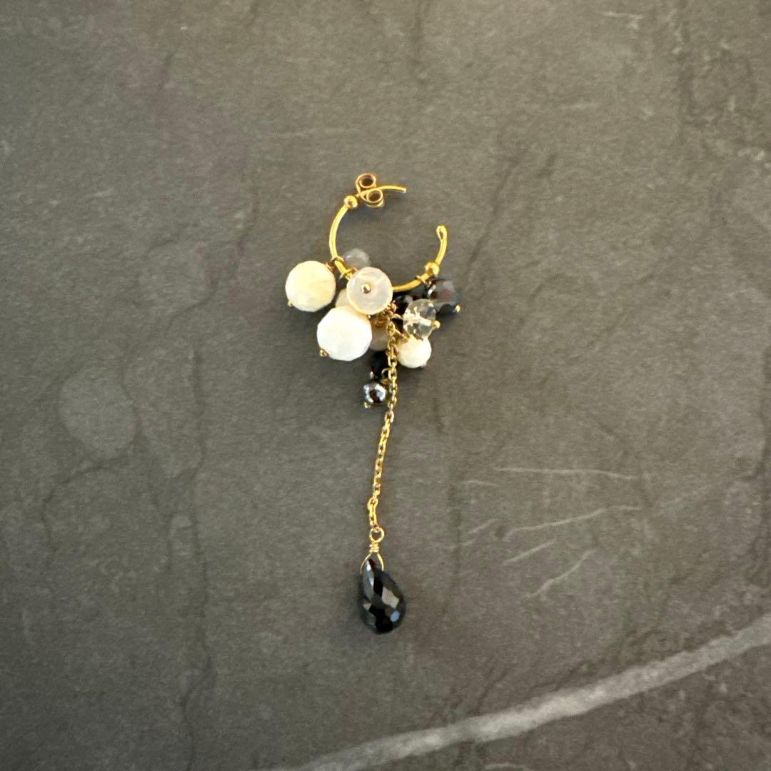 Sweet pea スイートピー 片耳フープピアス