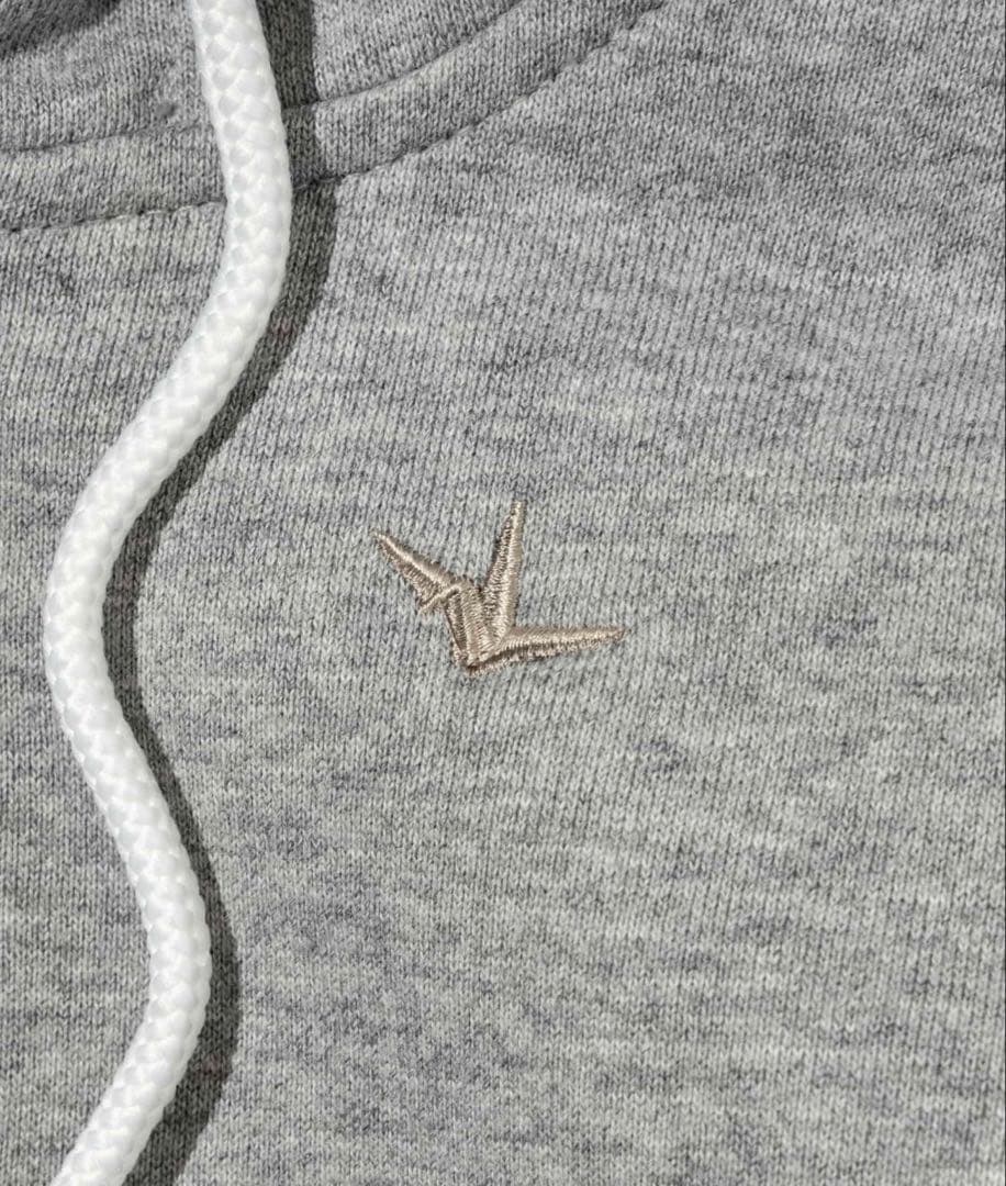 1PIU1UGUALE3 RELAX ウノピュウ ビッグファスナー パーカー