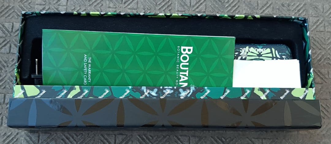 Boutanic アイロン ハワイ限定 ヘアアイロン ストレート ボタニカル柄