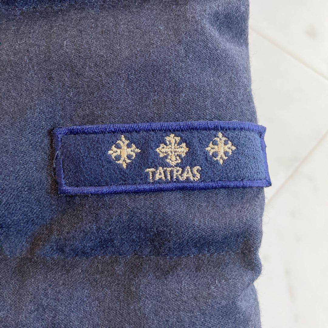 美品　TATRAS タトラス　ポリテアマ　ダウンジャケット　ネイビー　02