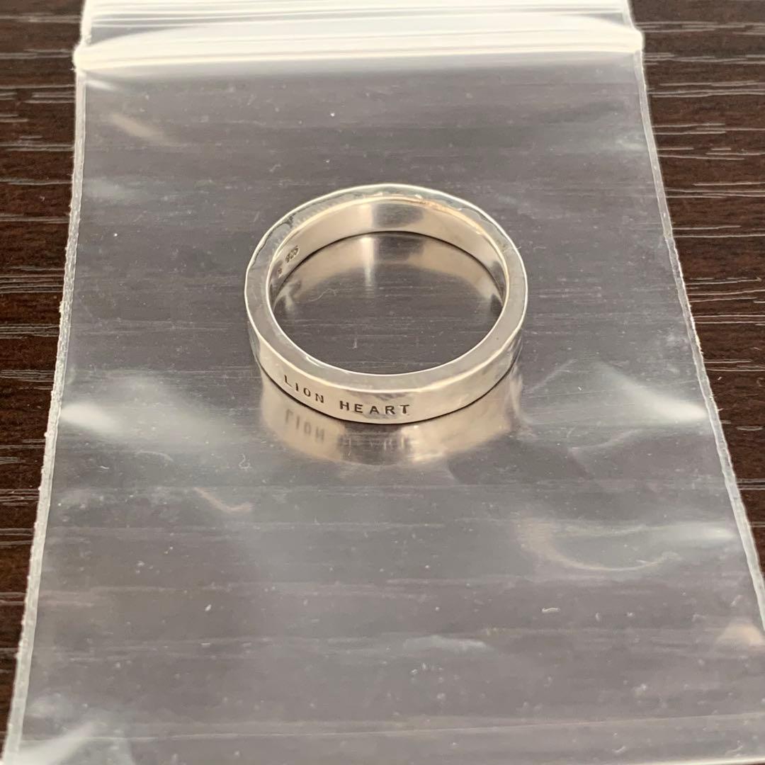 LION HEART “for Gift”槌目リング　シルバー925