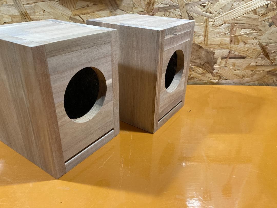 【即使用可能】長岡鉄男氏設計 BS-8 8cmユニット バスレフ スピーカー