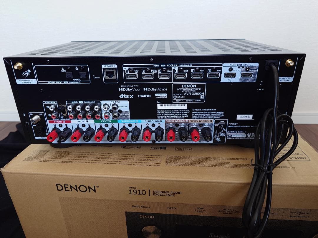 Denon (デノン) AVアンプ AVR-X2800H