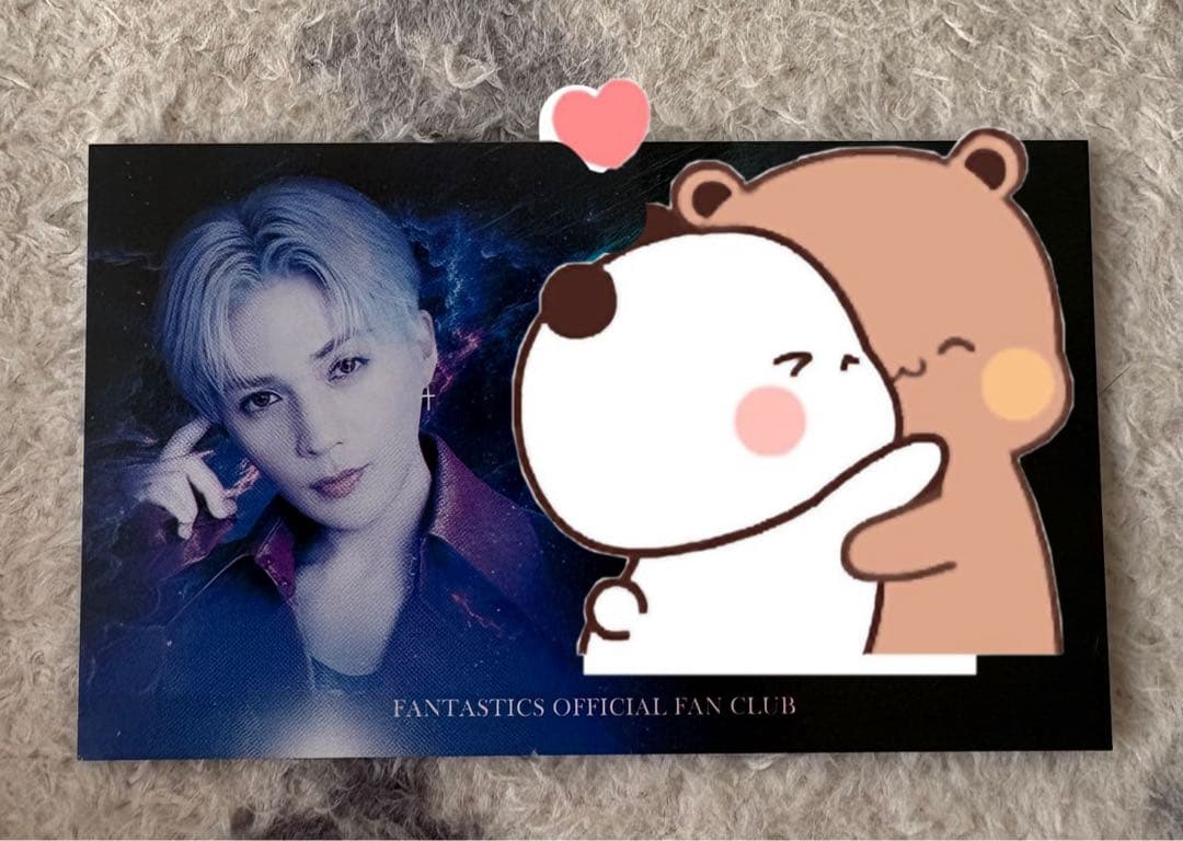 八木勇征 FANTASTICS ファンタ お渡し会 thankyouカード