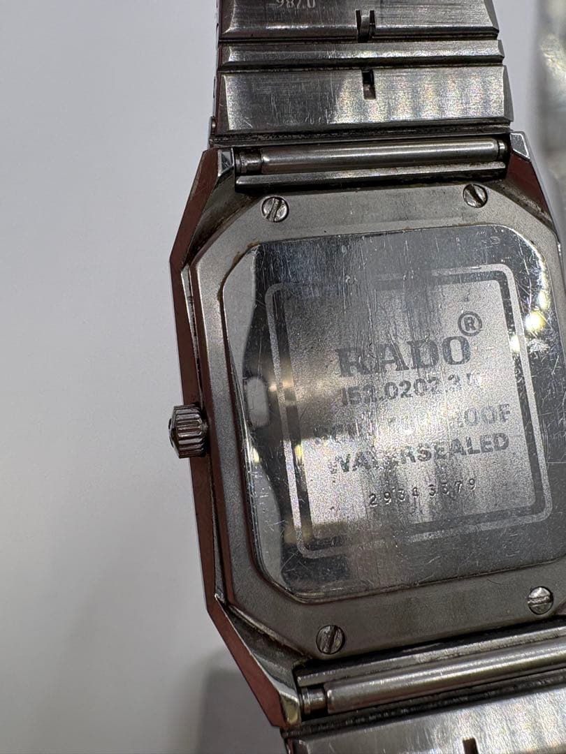 RADO ラドー DIASTAR ダイヤスター クォーツ 不動 腕時計