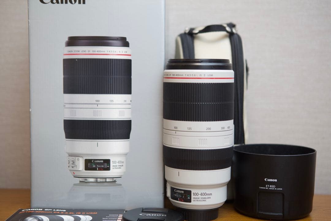 ❤️400mm望遠❤️キヤノン EF 100-400mm L IS ⅱ USM❤️