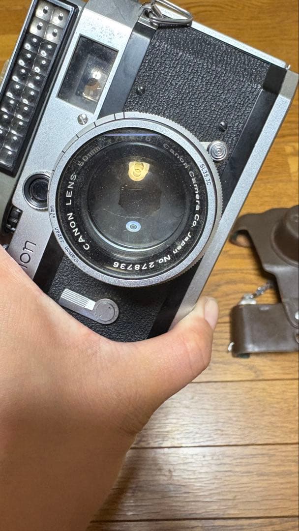 Canon P ＋ 50mm F1.8 ジャンク品