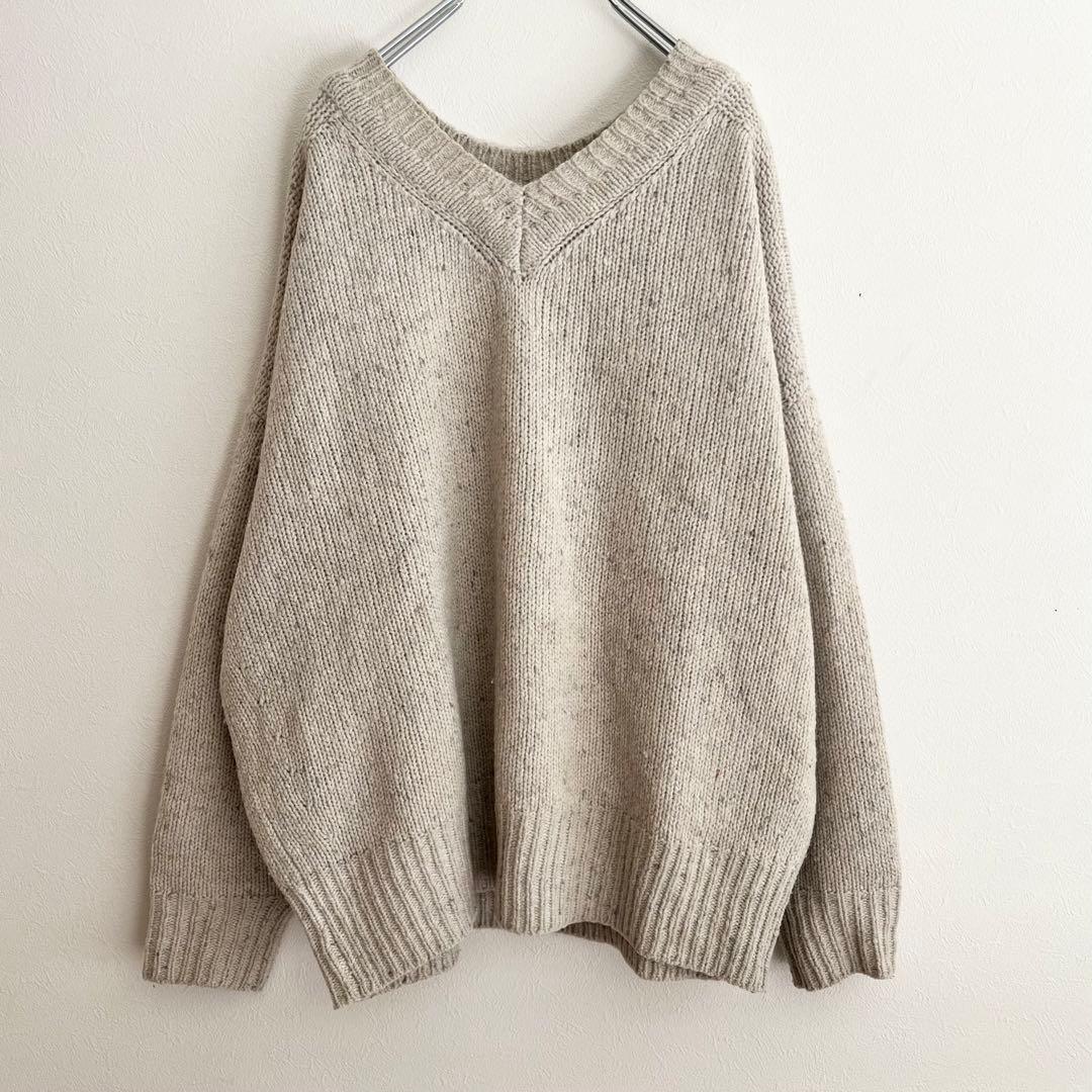 定価2.42万 カレンソロジー グラニートルーズニットプルオーバー ネップニット