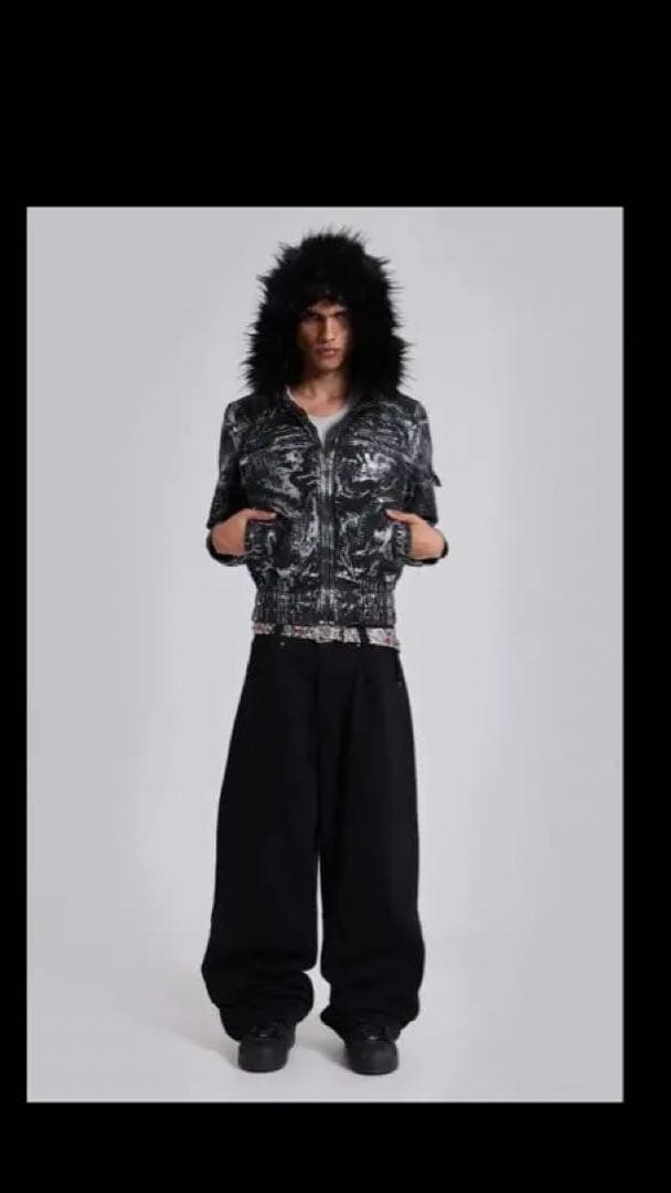 ネ*ス様 jaded london ガンメタル　ファージャケット 値下げ不可