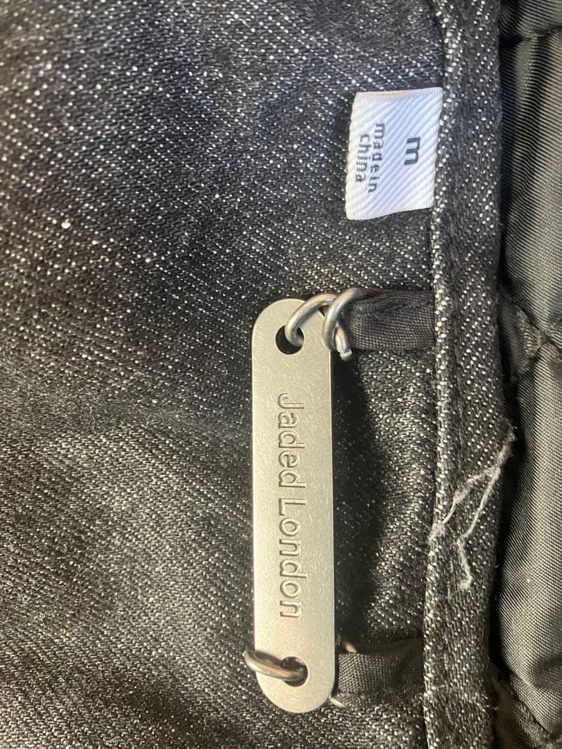 ネ*ス様 jaded london ガンメタル　ファージャケット 値下げ不可