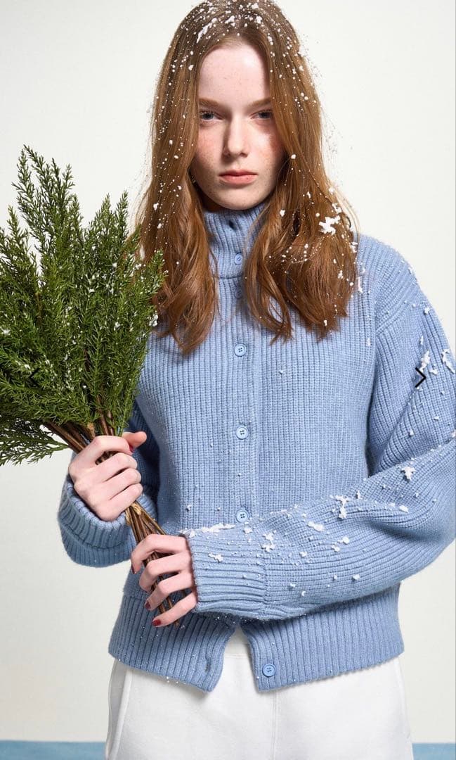 【最終価格】THE TOÉ Ealing knit ブルー