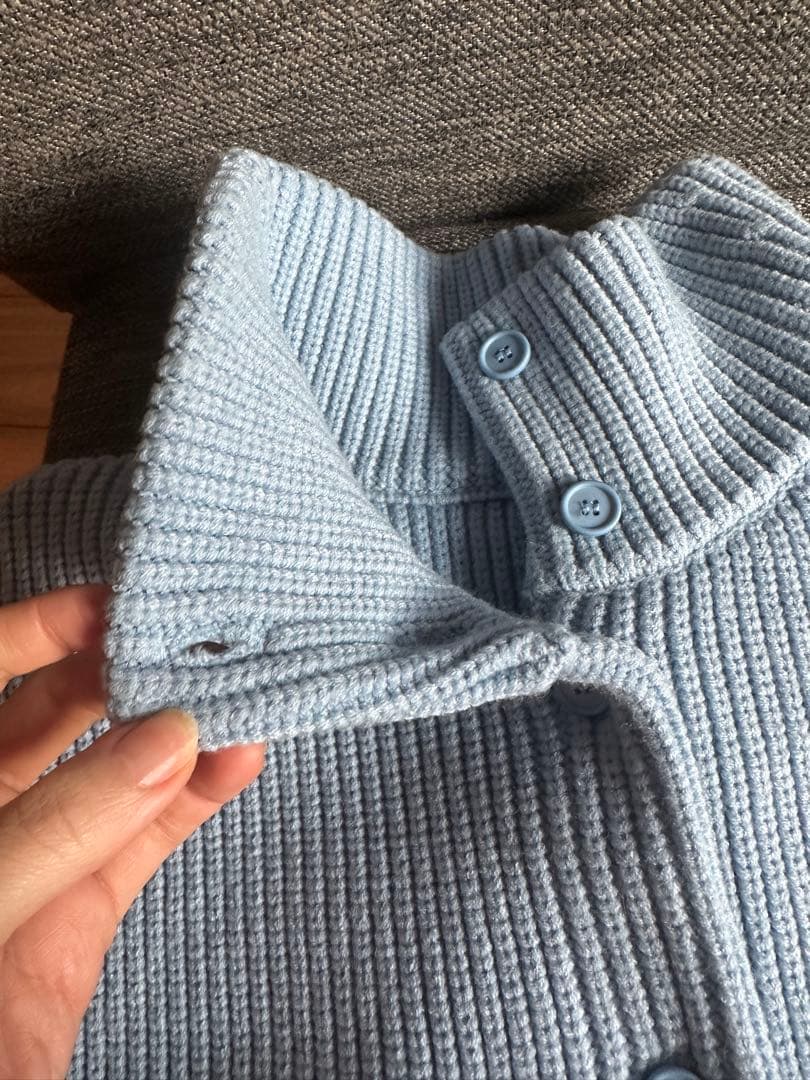 【最終価格】THE TOÉ Ealing knit ブルー