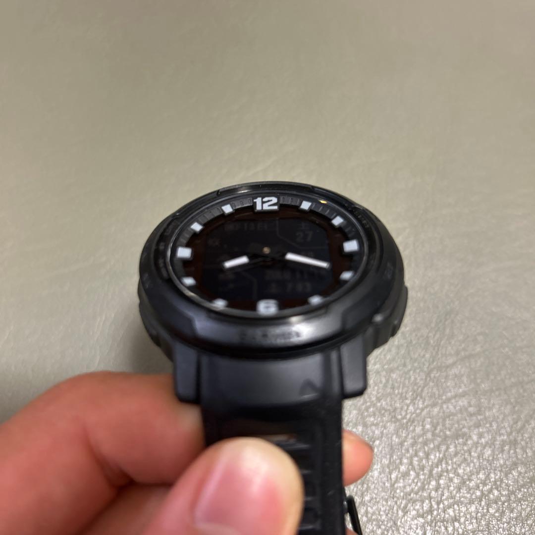 時計 garmin instinct crossover dual power