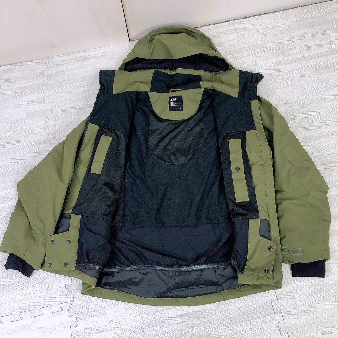 43degrees ウェア上下セット M・L オリーブグリーン　カーキ