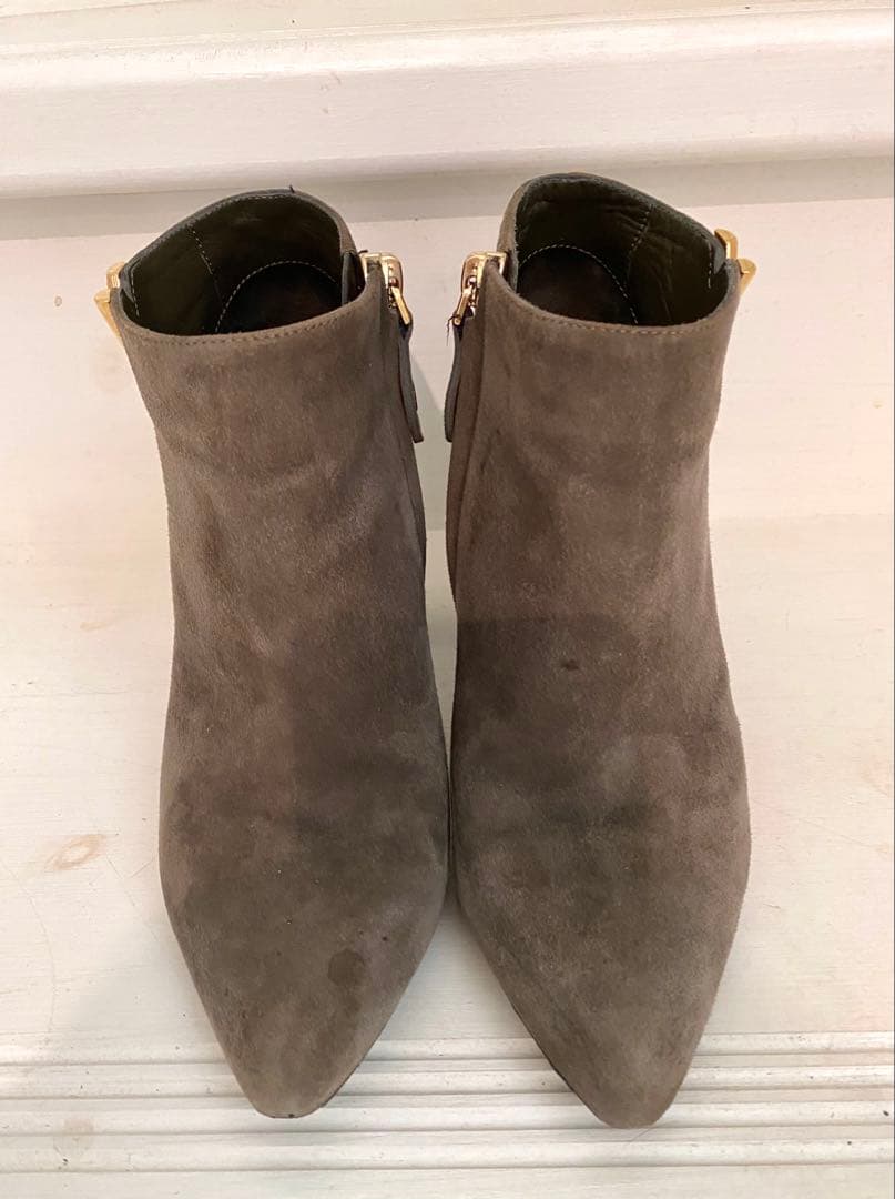 ヴィトンショートブーツ　ハートブレーカーライン　スエード