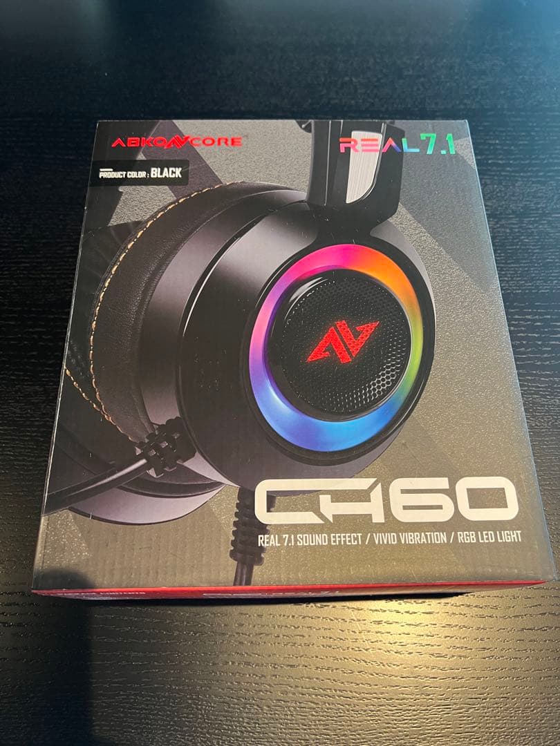 【新品/未使用】ABKONCORE CH60 REAL7.1ch ヘッドセット