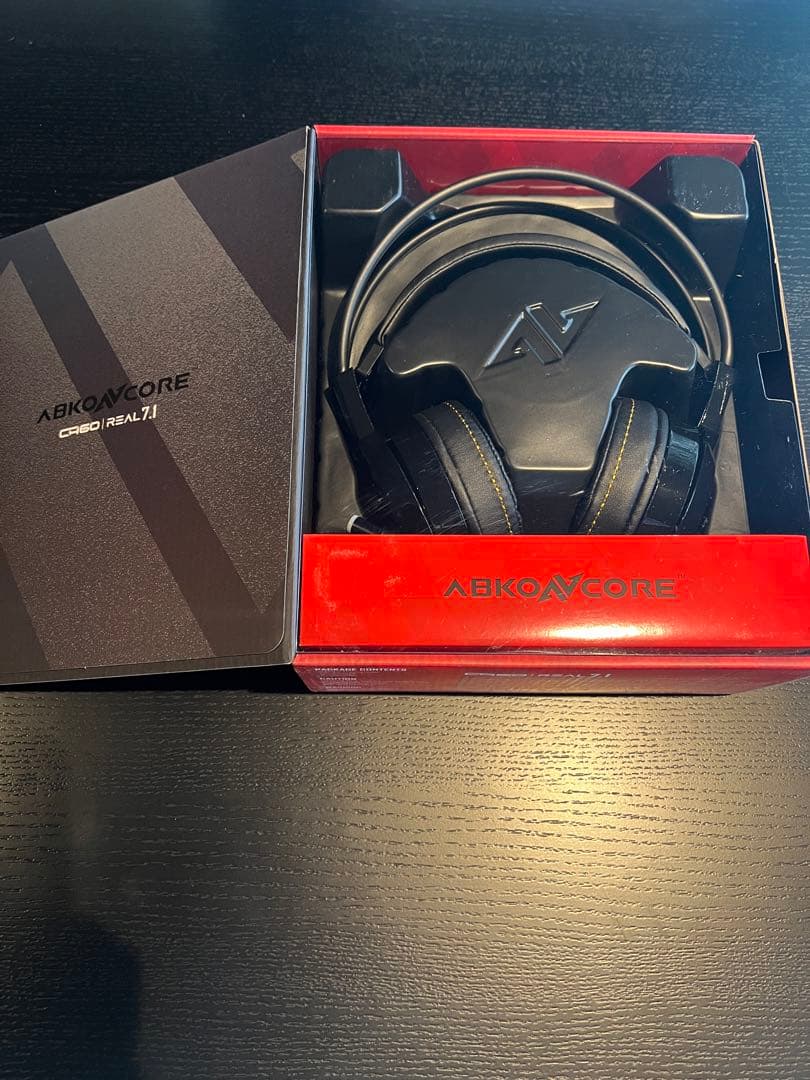 【新品/未使用】ABKONCORE CH60 REAL7.1ch ヘッドセット