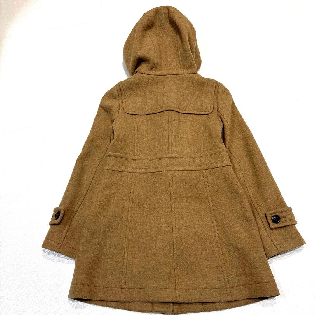 専用【M相当】バーバリーブルーレーベル　ノバチェック　ダッフルコート　フード