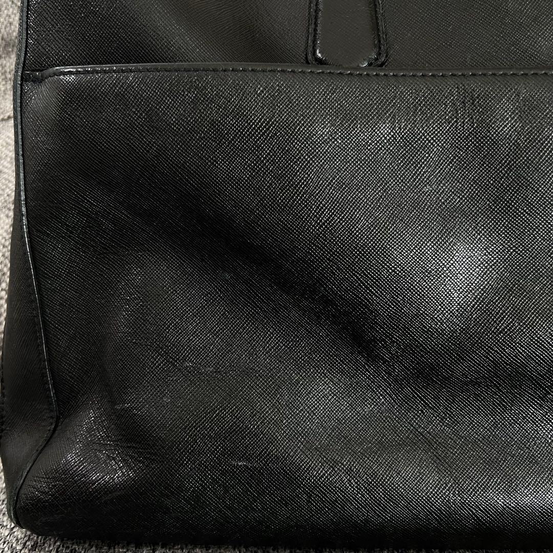 PELLE MORBIDA Capitano ブリーフバッグ ブラック