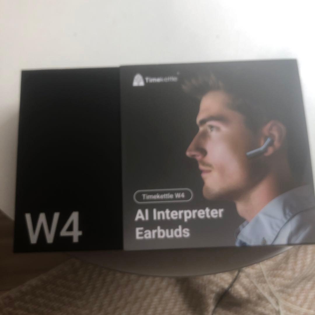 Timekettle W4 翻訳機能付きイヤホン 骨声紋センサー内蔵