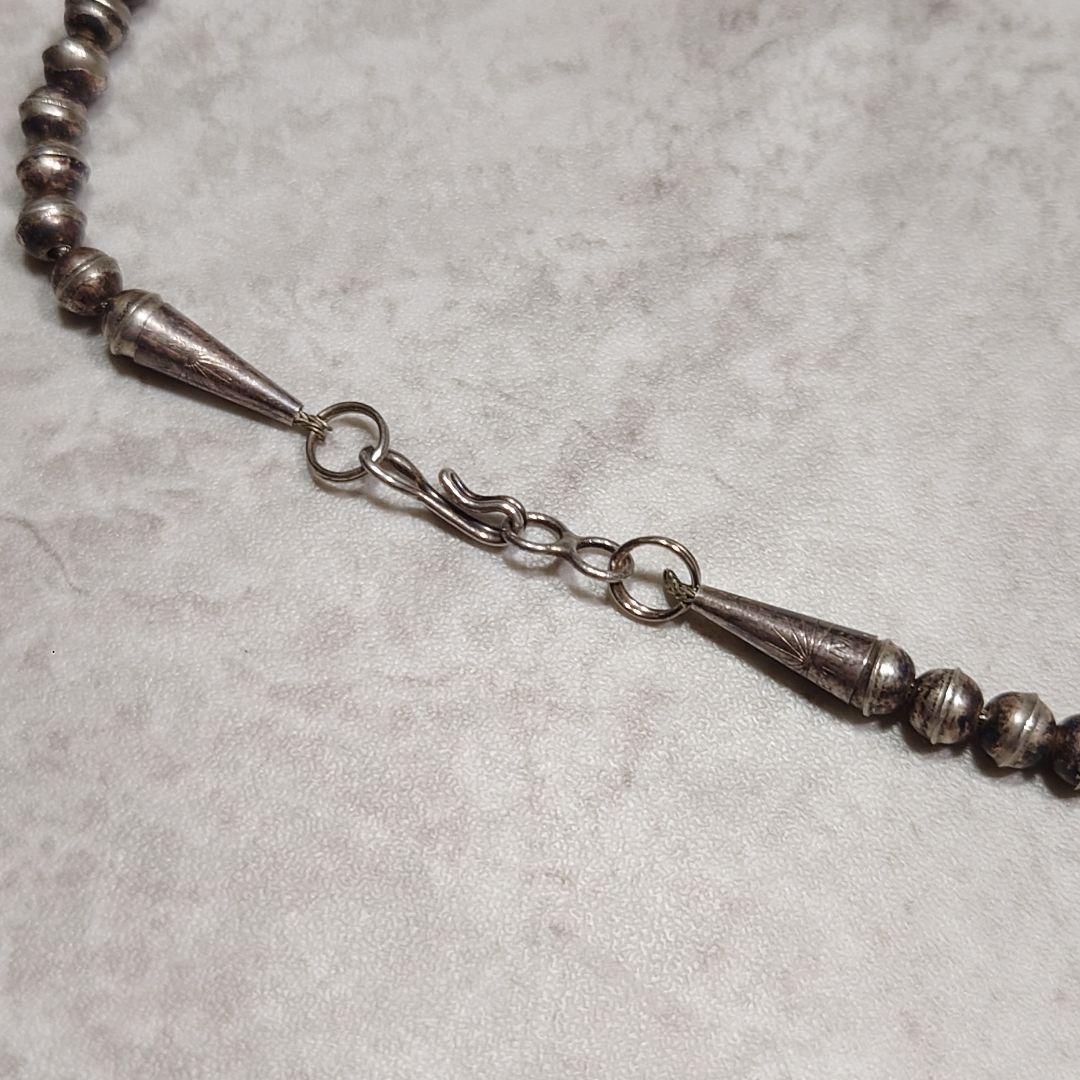 NAVAJO ナバホ スカッシュブロッサムネックレス ターコイズ 925