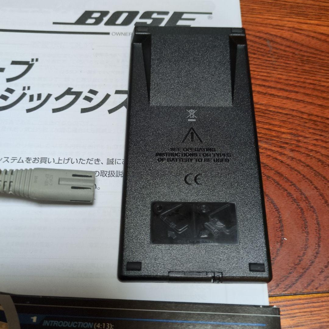 Bose Wave Music System動作品純正大リモコン純コードCD取説