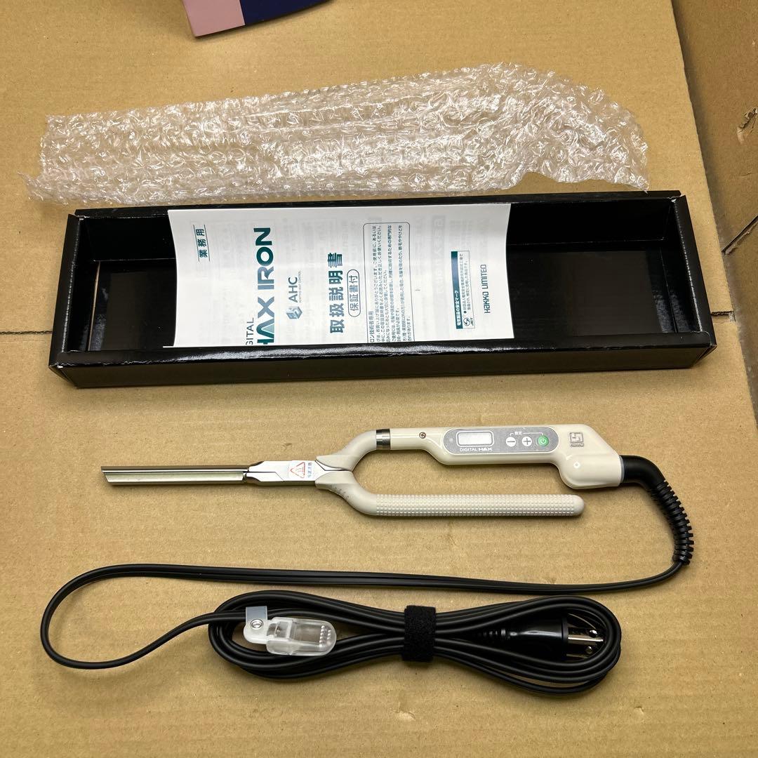 デジタルHAXシャープルアイロン 8mm ヘアアイロン