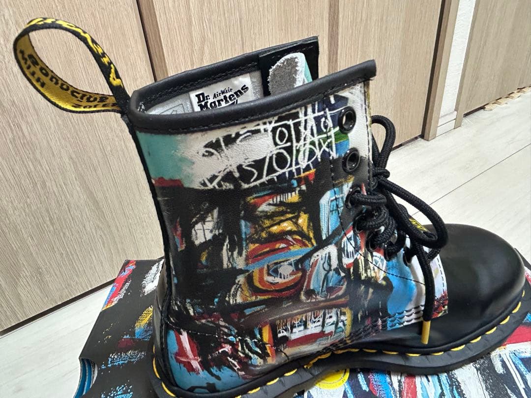 Dr. Martens 1460 Basquiat II ブラック・マルチ