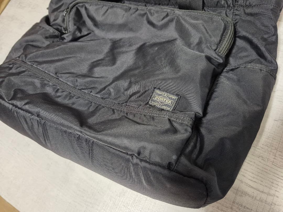 PORTER フラッシュトートバッグ 美品吉田カバン ブラック 黒 ポーター